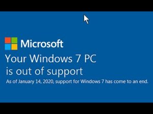 Microsoft Out of Support