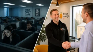 Local vs call centre
